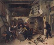 Jan Steen Card players quarrelling Germany oil painting artist